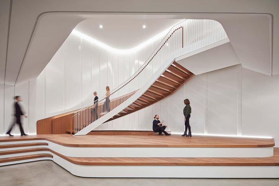 Intelligent Solutions' staircase