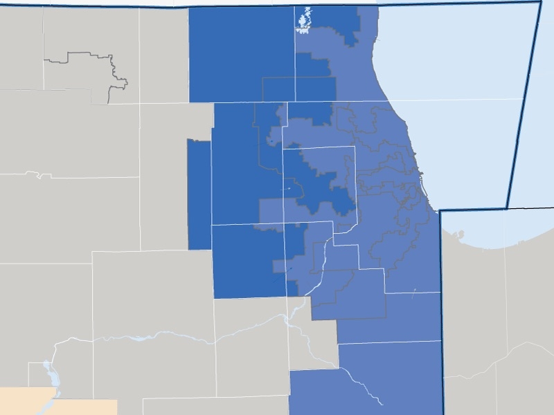 Chicago's collar counties no longer GOP turf